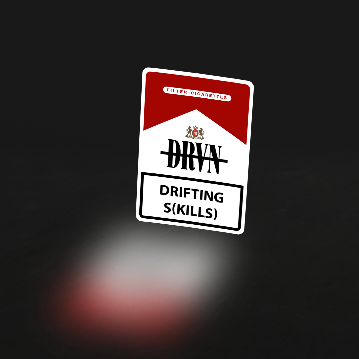 DRVN Drifting S(KILLS) Vinyl Adhesive Sticker