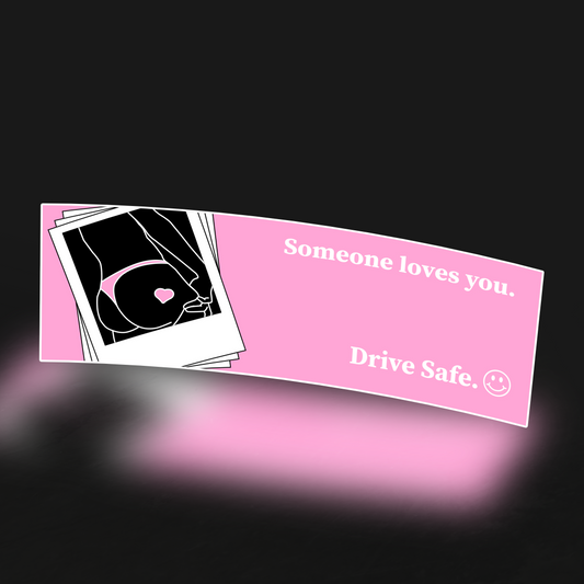 Someone Loves You Vinyl Adhesive Sticker